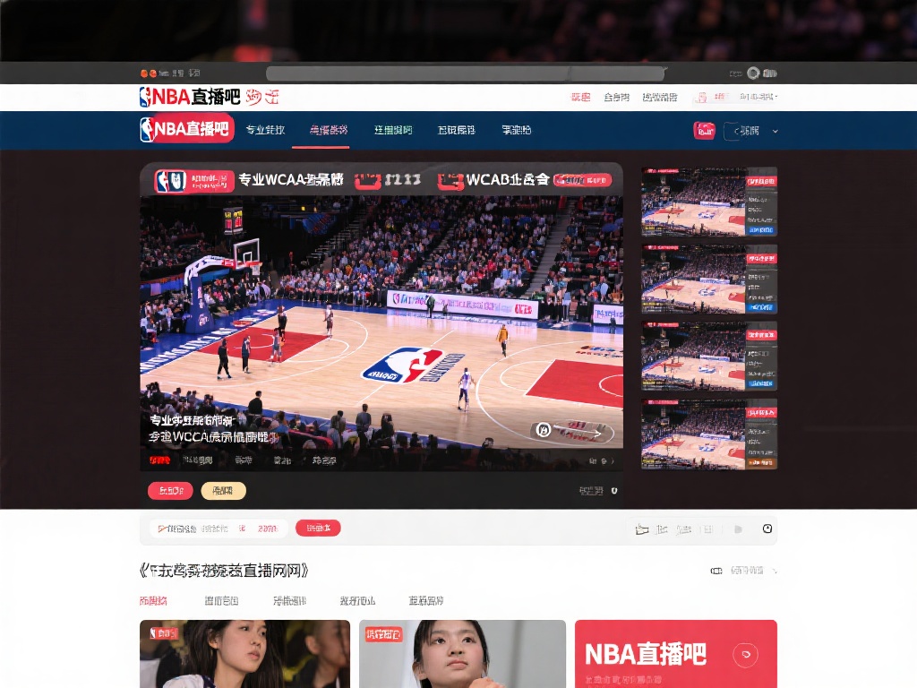 专业篮球直播网站：像“NBA直播吧”等提