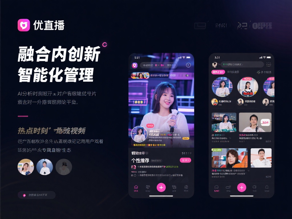 融合创新的直播平台，如优直播，则更进一步